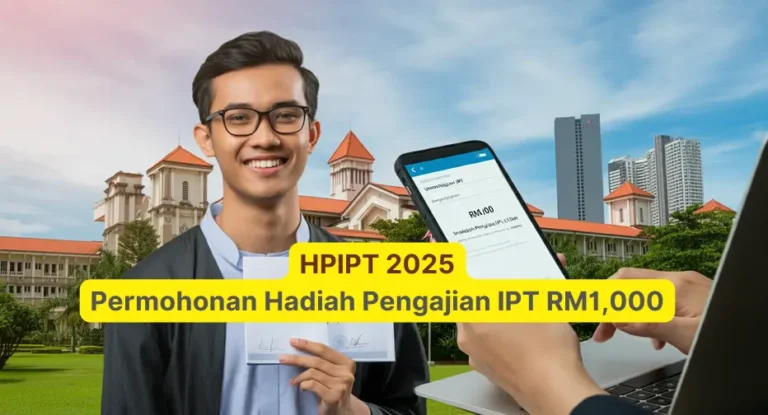 HPIPT 2025 Permohonan Hadiah Pengajian IPT RM1,000