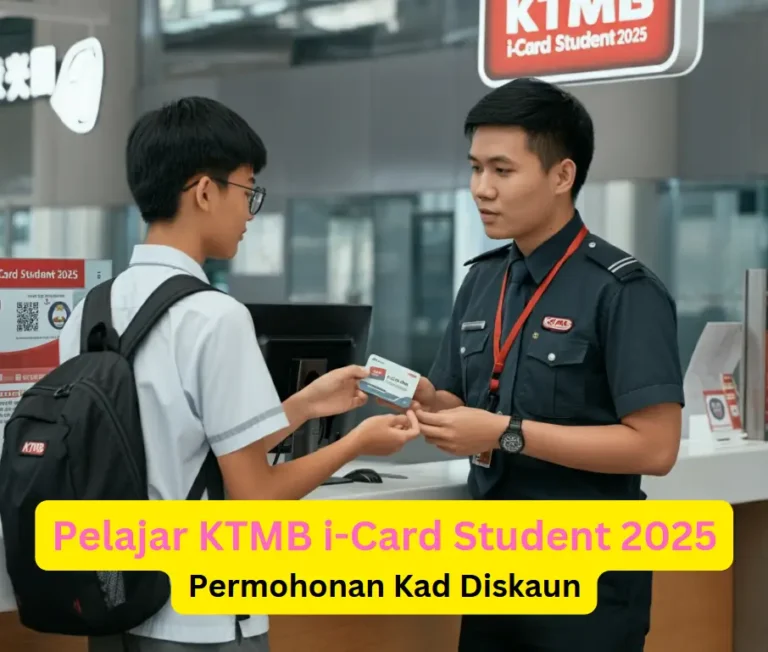 Permohonan Kad Diskaun Pelajar KTMB i-Card Student 2025