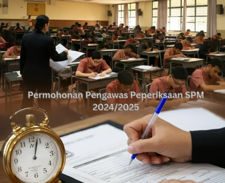 Permohonan Pengawas Peperiksaan SPM 2024 2025