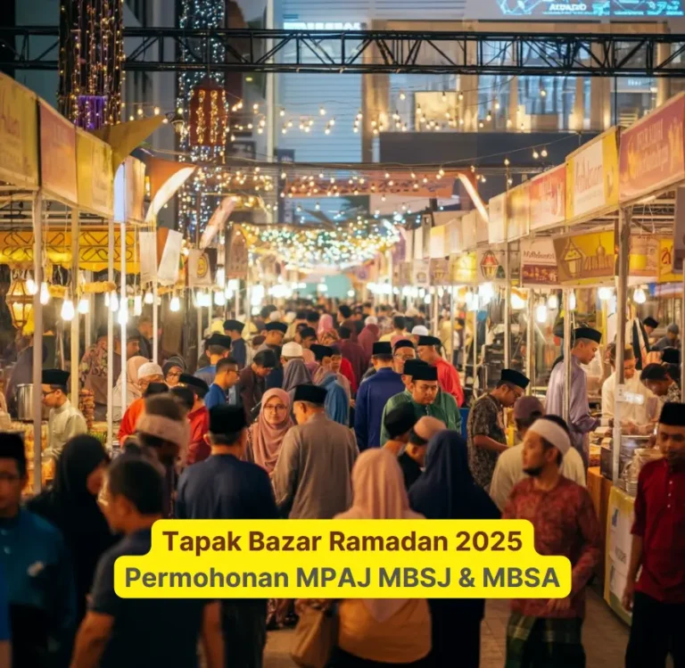 Permohonan Tapak Bazar Ramadan 2025 MPAJ MBSJ & MBSA