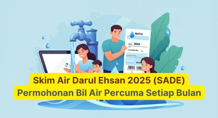 Skim Air Darul Ehsan 2025 (SADE) – Permohonan Bil Air Percuma Setiap Bulan